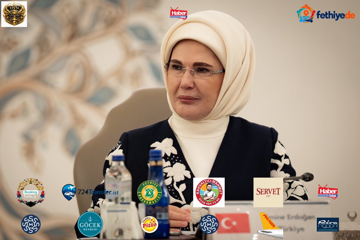 Emine Erdoğan, lider eşleriyle bir araya geldi