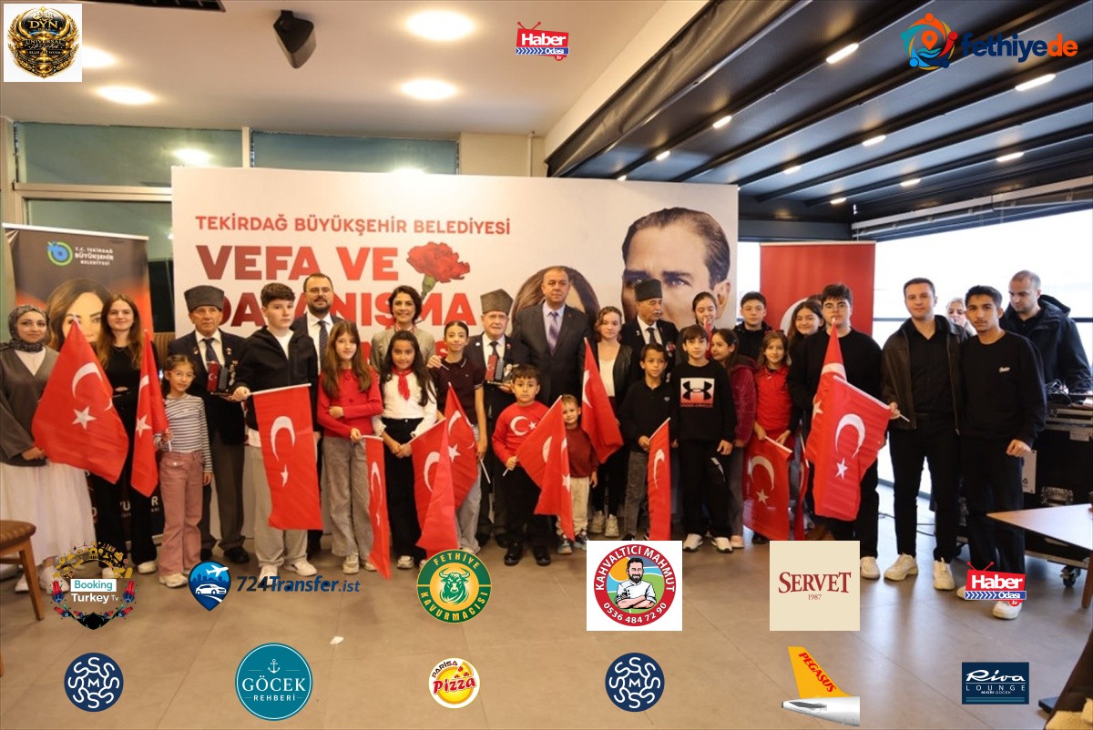 Tekirdağ'da şehit aileleri ve gaziler "Vefa ve Dayanışma Buluşması"nda bir araya geldi