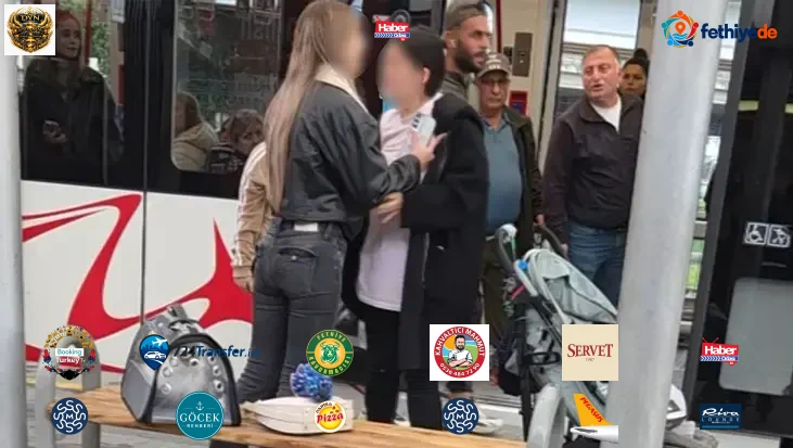 Samsun'da tramvay istasyonunda gerginlik! Özel çocuğun annesiyle genç kız arasında arbede