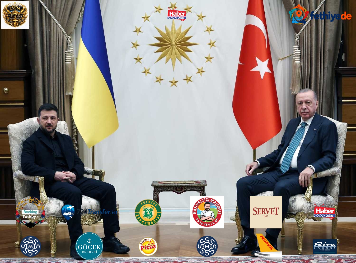 Başkan Erdoğan ile Zelenskiy İstanbul