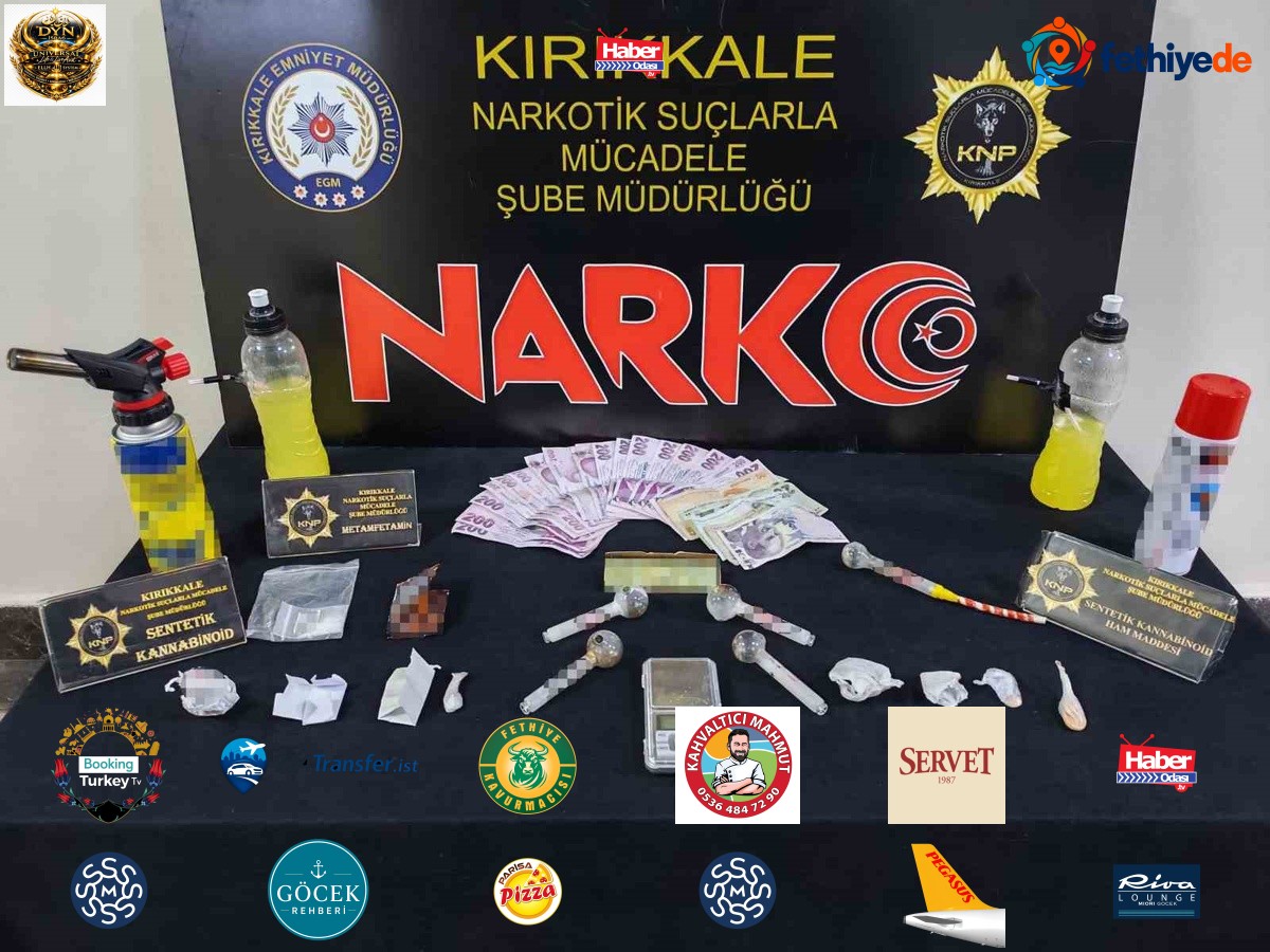 Kırıkkale'de uyuşturucu operasyonunda 1 şüpheli tutuklandı, 3 bin 920 lira bulundu