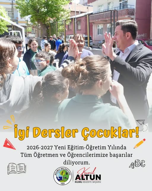 2026-2027 eğitim-öğretim yılının tüm öğretmenlerimize ve öğrencilerimize sağlık, mutluluk ve başarı getirmesini diliyoruz