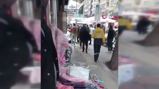 Kentin göbeğinde akıllara durgunluk veren saldırı: Sopa ve demir çubuklarla darbettiler