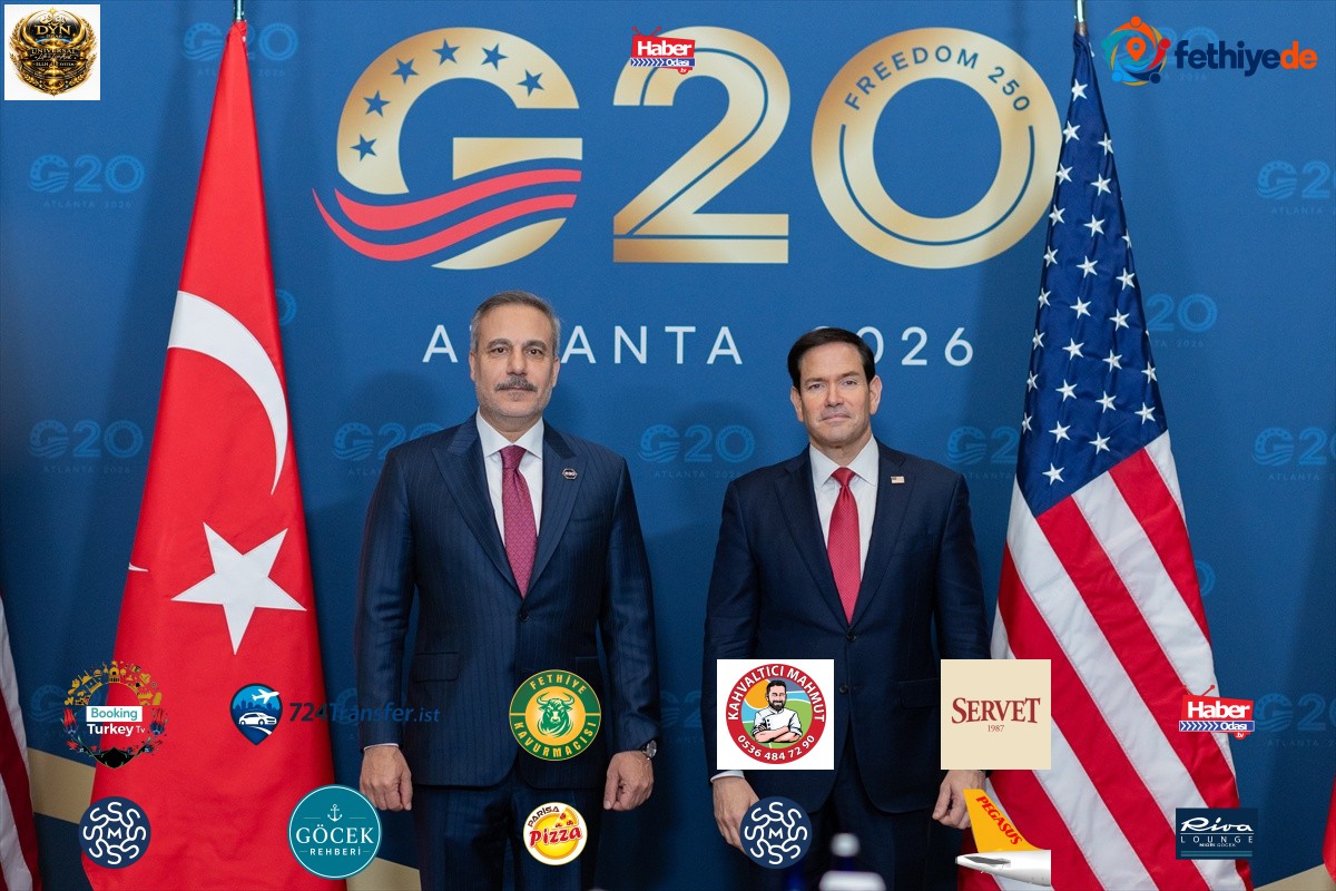 Dışişleri Bakanı Fidan, Atlanta'da Rubio ile İran ve Gazze konularını görüştü