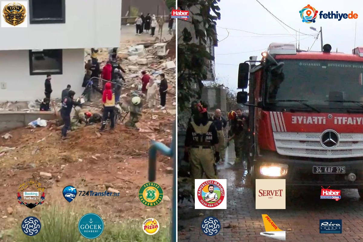 Sultanbeyli'de korku dolu anlar! Çocuğunu kurtarmaya giden anne de çamura saplandı