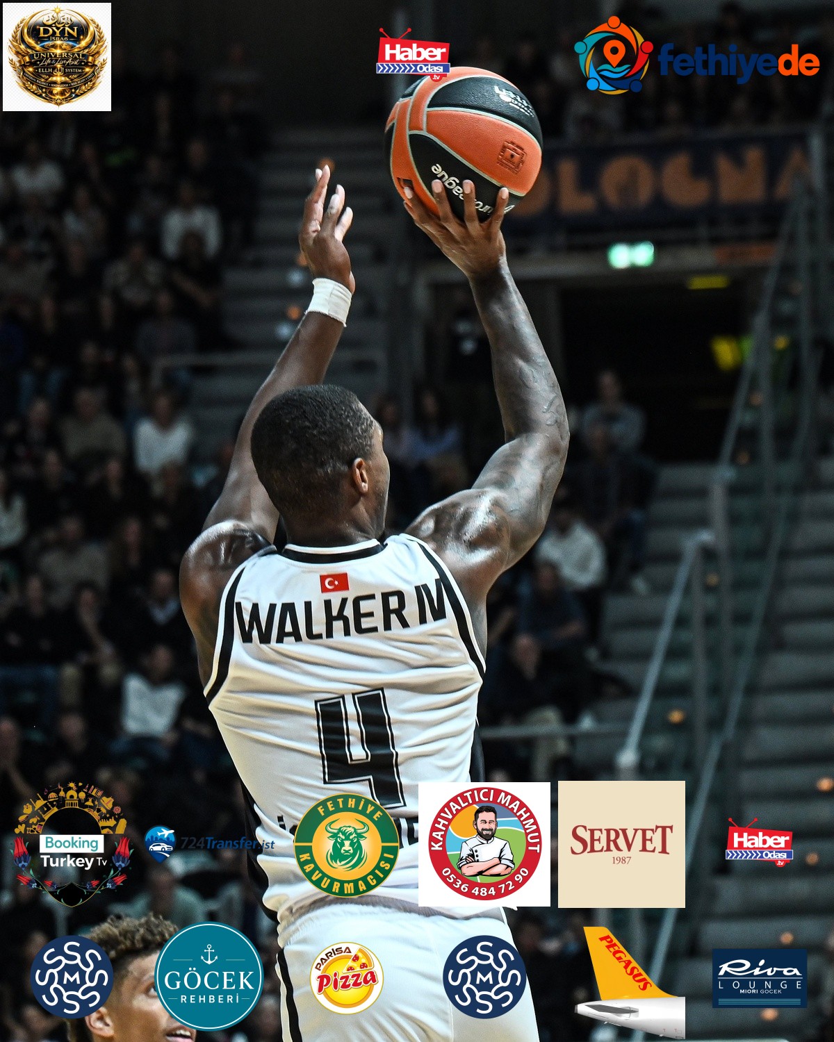 Beşiktaş'tan Bologna'da son saniye zaferi! 13 sayı geriden gelip 103-101 kazandı