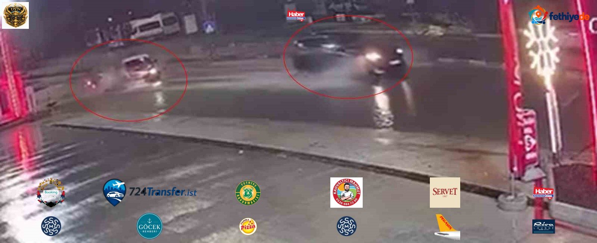 Hatay Antakya'da zincirleme kazada 2 otomobil ve 1 motosiklet zarar gördü