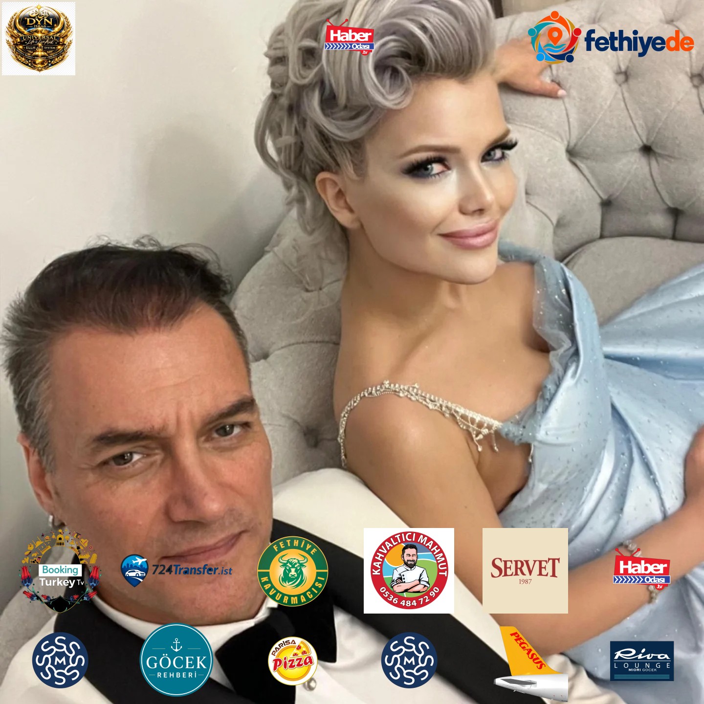 Eşine destek veren Isabella Duygulu, ʺSen görünenden ve bilinenden daha fazlasısınʺ diyerek eşinin sanatsal yönüne dikkat çekti.