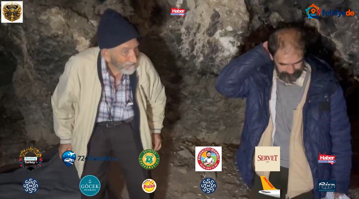 Ankara'dan gelen 83 yaşındaki baba, Uludağ'da mağarada kalan 52 yaşındaki oğluna kavuştu