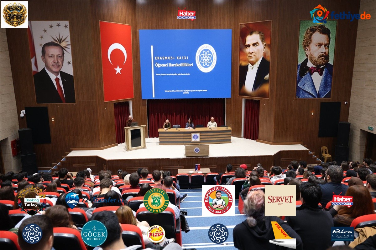 NKÜ'de Erasmus toplantısında öğrencilere hibe ve başvuru şartları anlatıldı