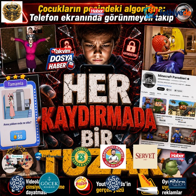 Çocukların peşindeki algoritma: Telefon ekranında görünmeyen takip