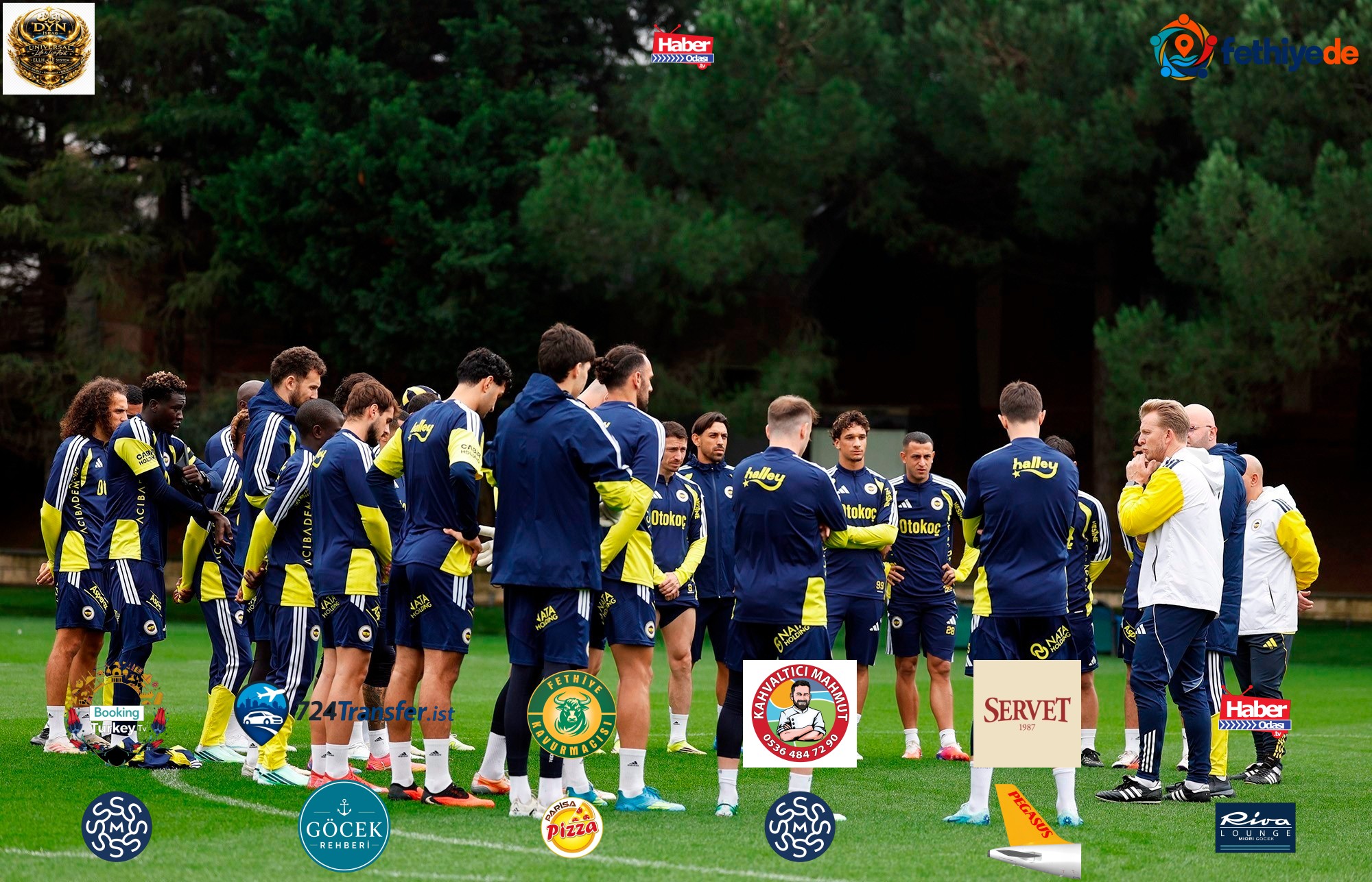 Fenerbahçe Göztepe maçı hazırlıklarını sürdürdü
