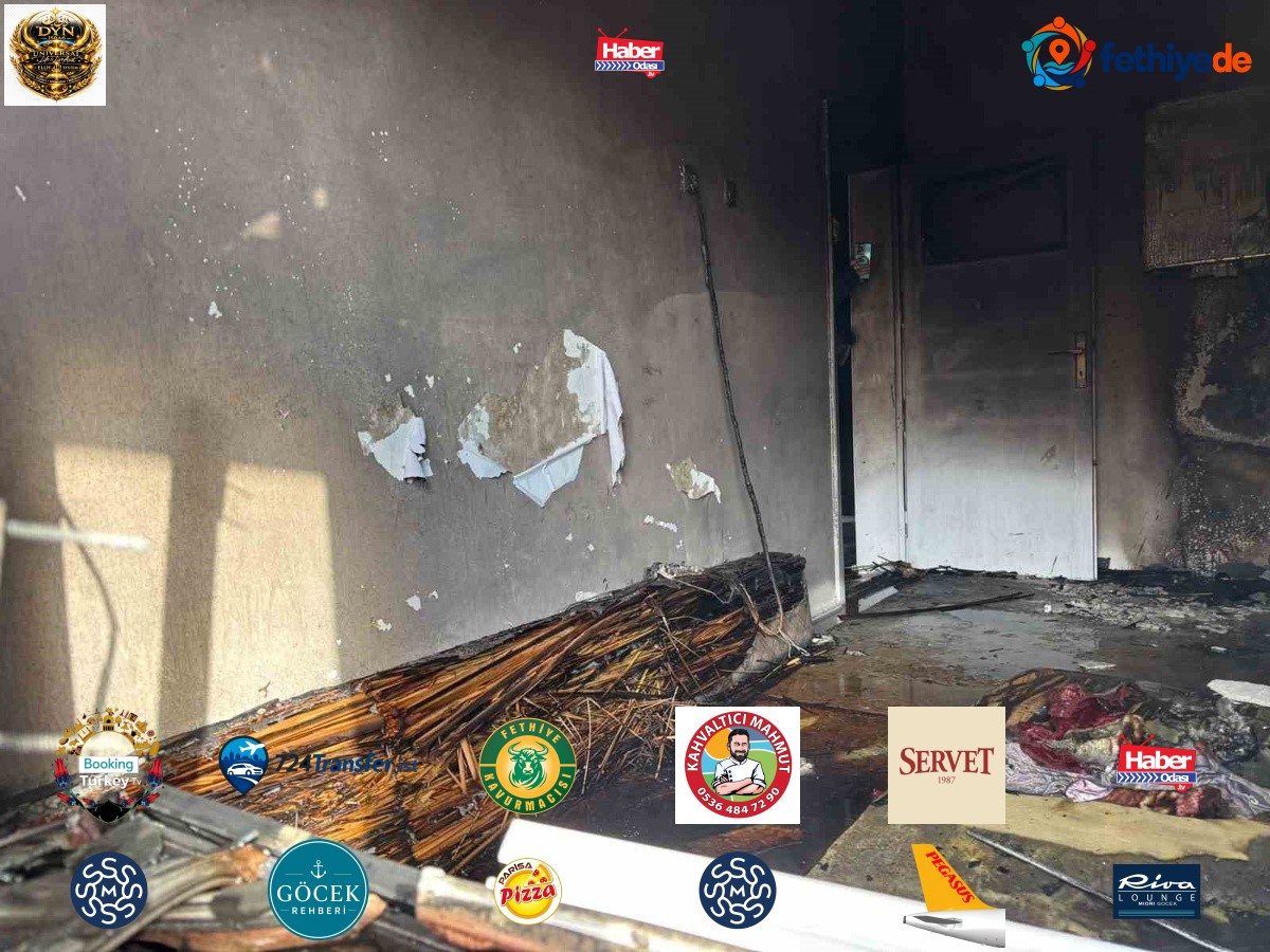 Konya Karapınar'da evde çıkan yangın söndürüldü, bir oda kullanılamaz hale geldi