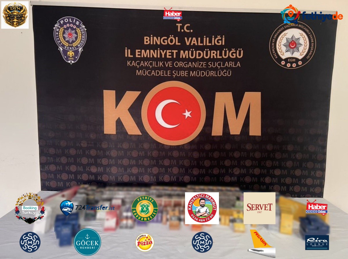Bingöl'de kaçakçılık operasyonunda 250 paket gümrük kaçağı sigara ele geçirildi