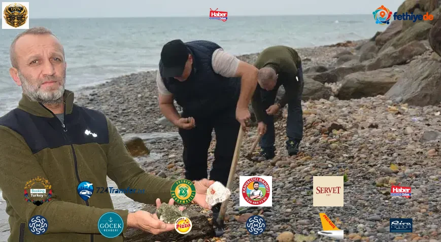 Sahilde buldular servete dönüştürdüler! Sıradan bir taş gibi görünüyor iki kuzenin hayatı değişti