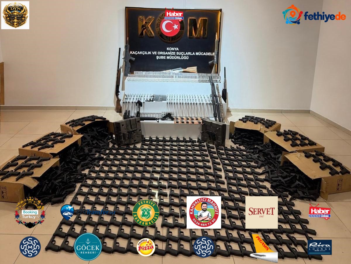 Konya'da kaçak silah imalatı operasyonunda 4 şüpheli cezaevine gönderildi