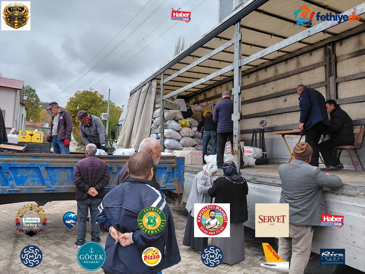 Tokat Başçiftlik'te kışlık gıdalar İstanbul'daki gurbetçi yakınlarına gönderildi