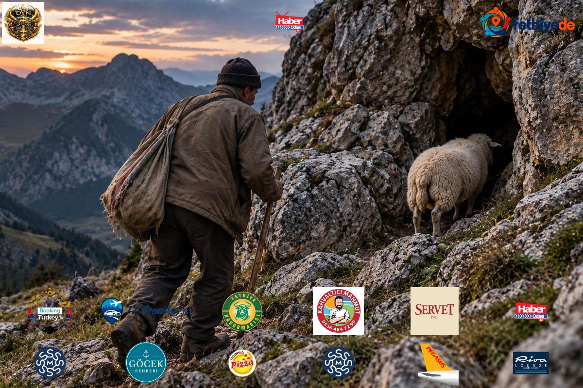 Sürüden ayrılan koyunun peşine düştü! Hayatının sürprizini yaşadı