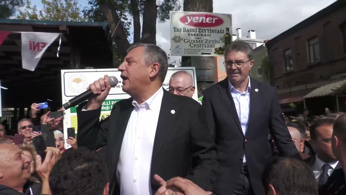 YENİ Parti Genel Başkanı Özel Edremit'te seçim ve değişimin zamanı geldiğini söyledi