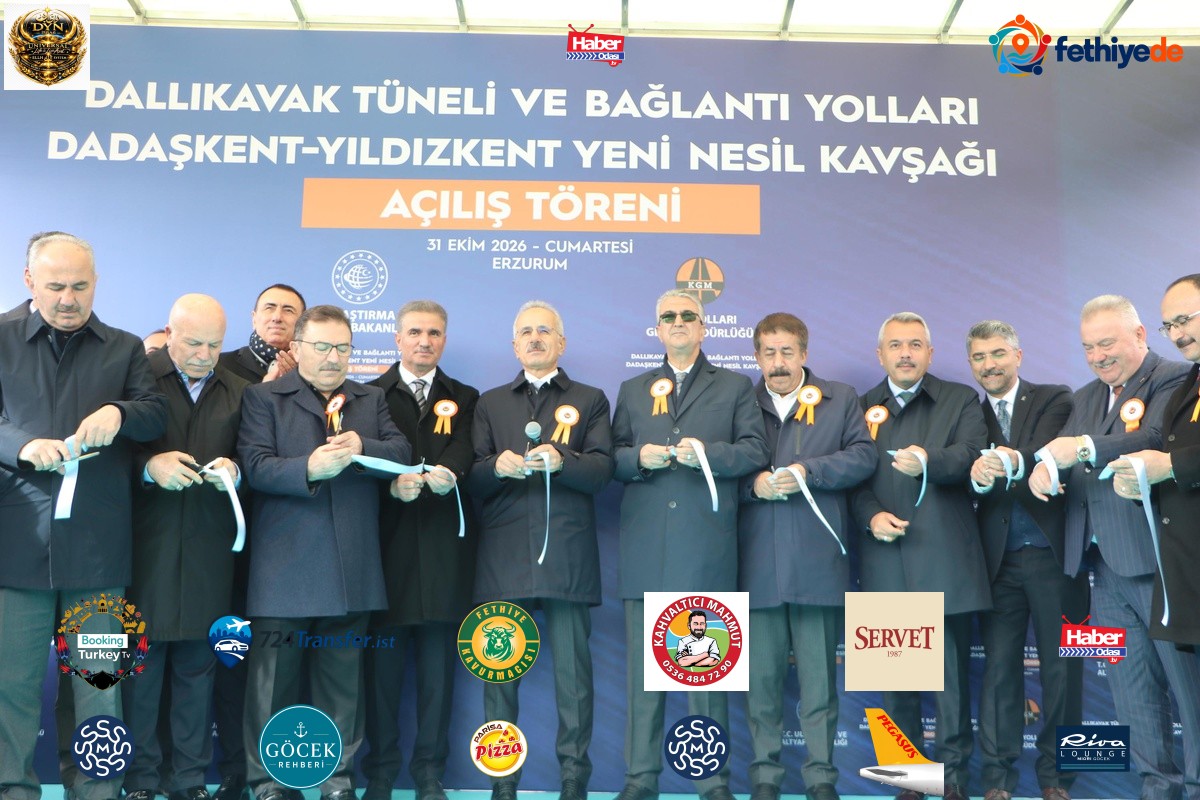 Erzurum'da Dallıkavak Tüneli açıldı, yıllık 103,7 milyon lira tasarruf sağlanacak