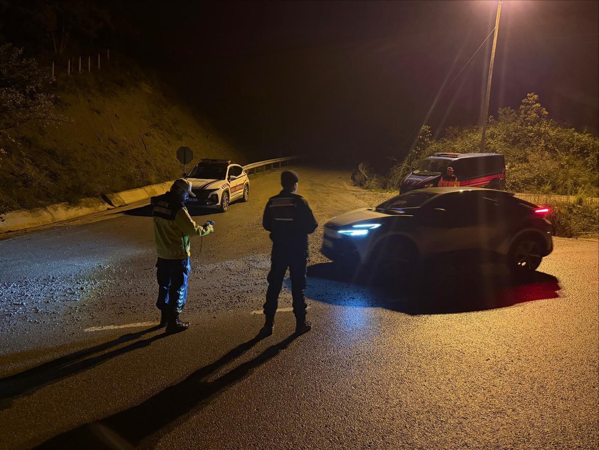 Sinop'ta 55 ekip ve 180 personelin katıldığı denetimlerde 1 kişi yakalandı