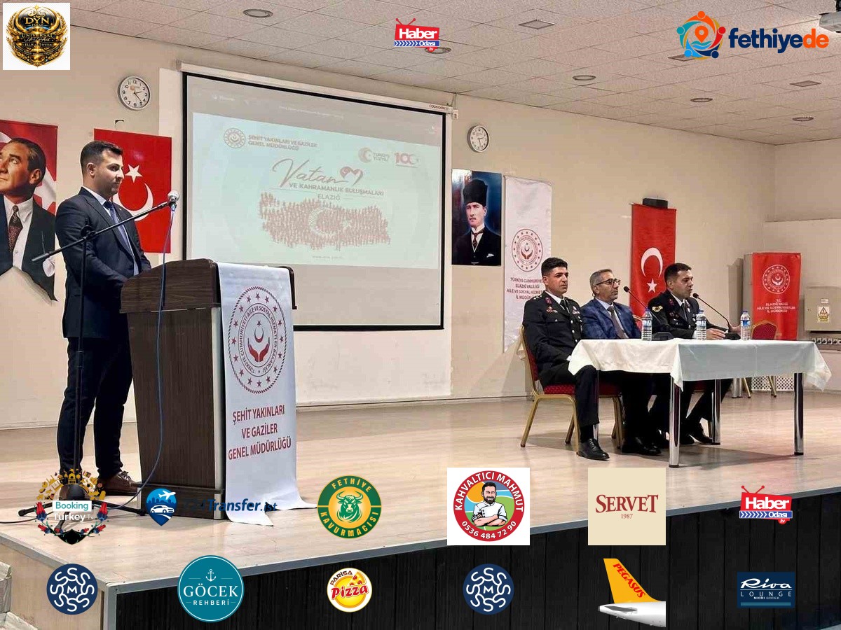 Şehit babası ve gaziler liselilerle bir araya geldi
