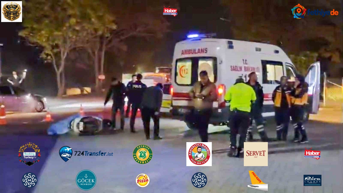 Manisa Turgutlu'da kavşakta tırla çarpışan motosikletin sürücüsü hayatını kaybetti