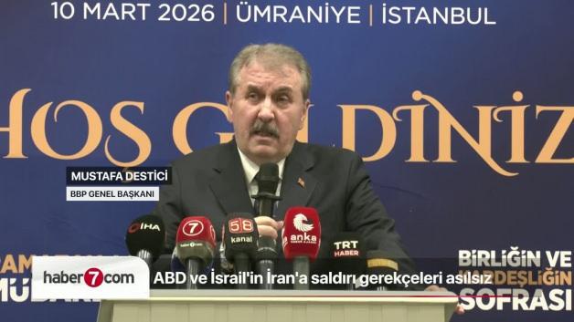 Mustafa Destici: Sadece Türkiye için değil, tüm yeryüzü mazlumları için güçlü olmak zorundayız