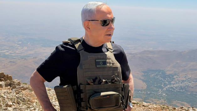 Netanyahu'dan Suriye'de küstah açıklama! Hermon Dağı'ndan tehditler savurdu