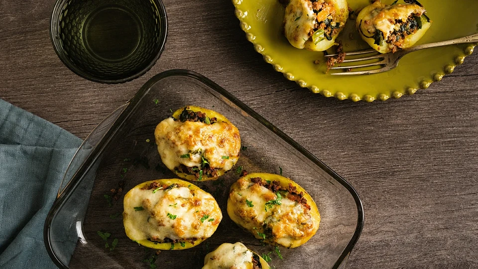 Ispanaklı Patates Dolması Tarifi