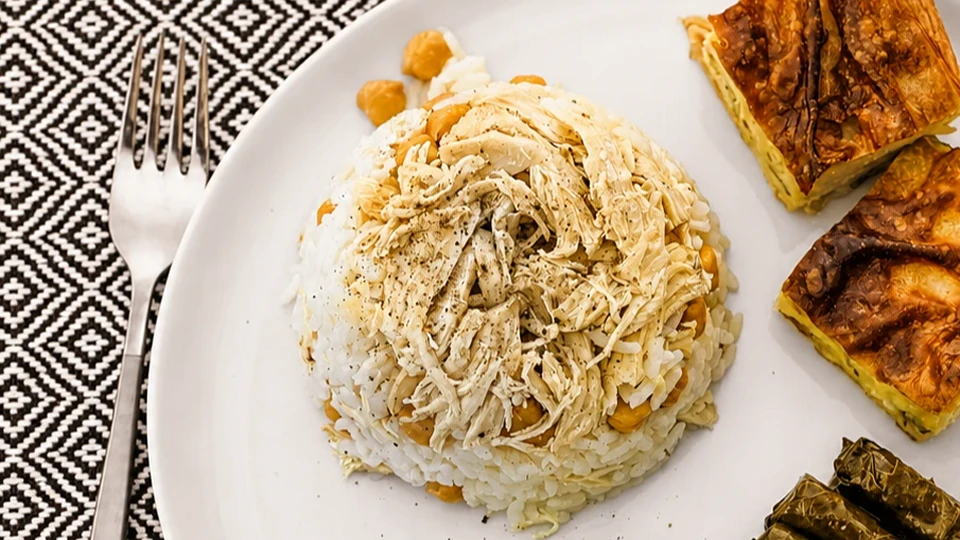 Tavuklu Nohutlu Pirinç Pilavı Tarifi