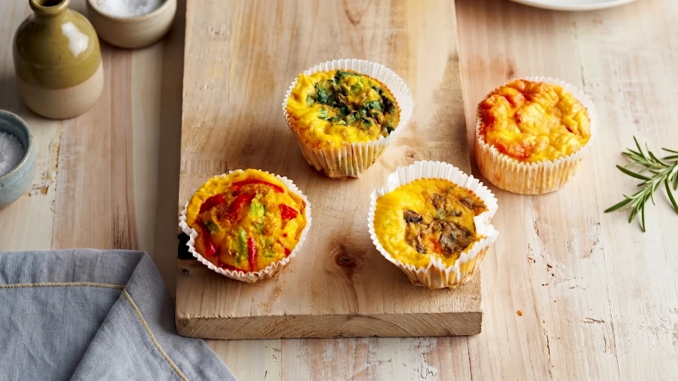 Muffin Kalıbında Omlet Tarifi
